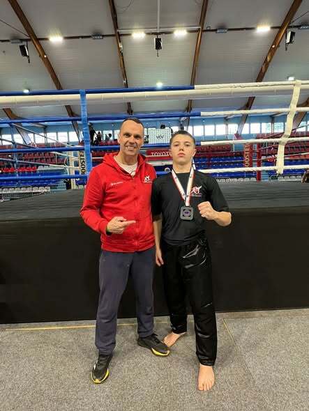 Andrea 2ème à la Coiupe de France Zone Nord light conatct