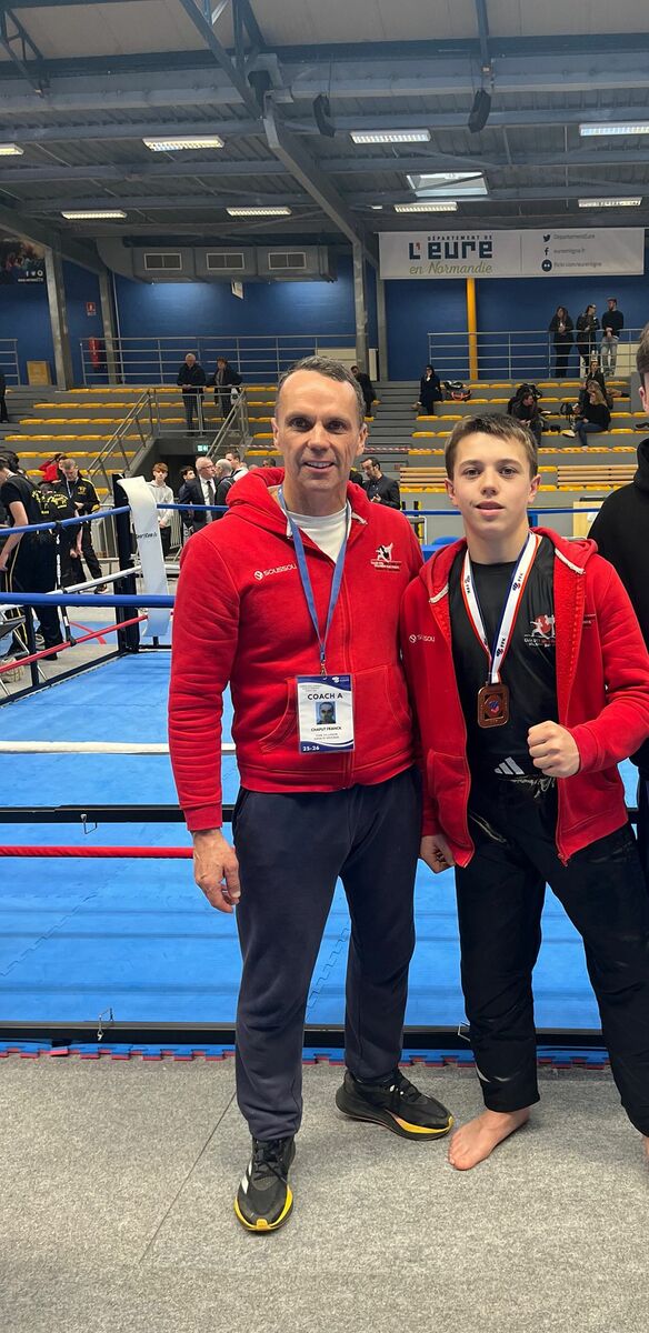 Andrea 3ème à la Coupe de France semi contact