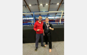 Andrea 2ème à la Coiupe de France Zone Nord light conatct