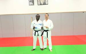 Claude nouvel instructeur Karaté au CAM Villebon