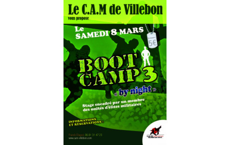 Samedi 8 mars, BootCamp 3 à Villebon