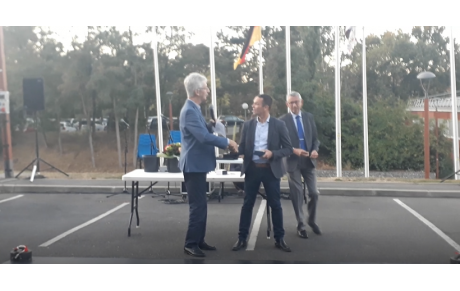 Remise de la médaille du Sport de la ville de Villebon 