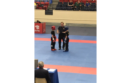 Andrea Vice champion de France Karaté light-contact