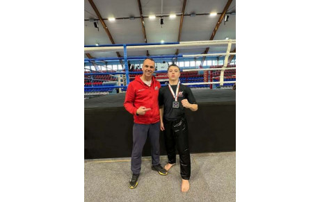 Andrea 2ème à la Coiupe de France Zone Nord light conatct