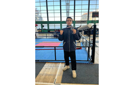 Andrea Chaput 2ème à la Coupe de France zone nord de boxe light contact